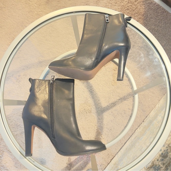 Coach Leather Heeled Boots - Picture 1 of 12